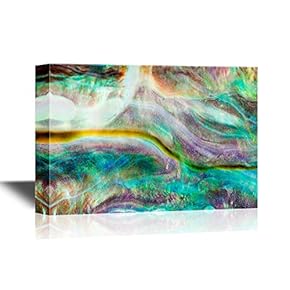 Canvas Wall Art - Abstract Color Composition - Gallery Wrap Modern Home Art | Ready to Hang - 12x18 inches