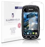 iLLumiShield - Kyocera Torque Screen Protector Japanese Ultra Clear HD Film with Anti-Bubble and Anti-Fingerprint - High Quality (Invisible) LCD Shield - Lifetime Replacement Warranty - [3-Pack] OEM / Retail Packaging