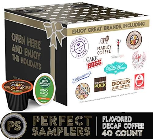 Flavored Decaf Coffee Pods Variety Pack 
