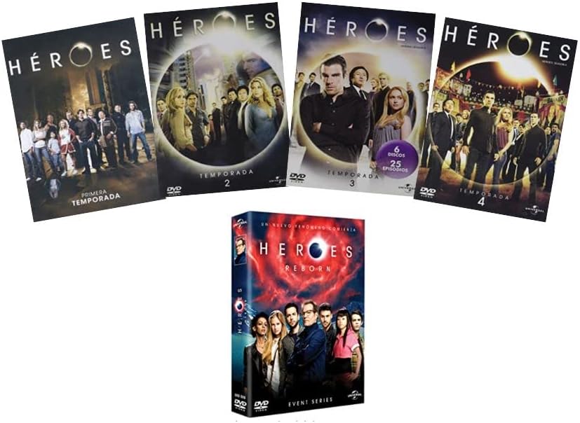 Amazon.com: Heroes Reborn Season 1 | 4 Discs | NON-USA Format