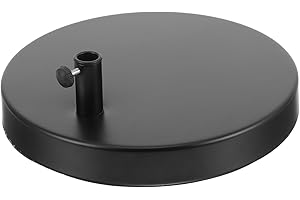 Operitacx Foldable Iron Swing Arm Table Lamp Base 7.5 Inch Desk Lamp Holder for Home Office Lighting Stable Non-Slip Design B