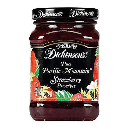 Dickinson's Preserves, Sdls Strwberry, 10-Ounce (Pack of 6)