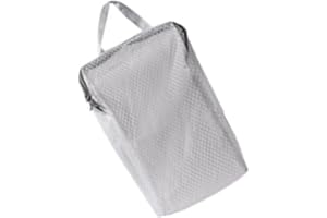 Reinforced Meshes Wash Bag with Wide Zippers Tops and Carry Handles for Travel Home Laundry Protections Delicate Clothes Prot