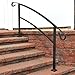 Railing Now - Canyon Transitional Handrail (Matte Black)