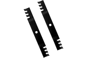 BCQNXX GX22151 GY20850 Mulching Blades for John Deere D100 D110 D120 D125 D130 Z225 Z235 42 Inch Deck Zero Turn Mower - Heavy