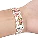 RedTaro Bands Compatible with Fitbit Alta and Fitbit Alta HR,Pack of 3(Pink Floral,Blue Floral,Porcelain),Standard Size for 5.5