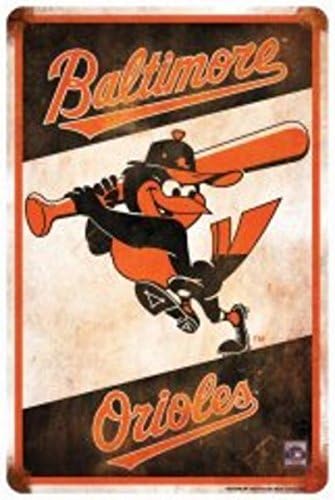 Dixie Baltimore Orioles Retro Parking Sign