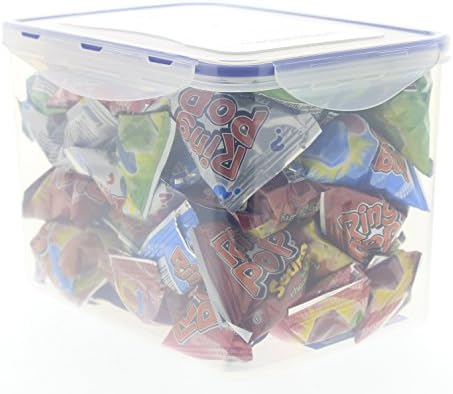 RING POPS bulk in an EasyLock airtight, watertight, and stackable container (44 CT)