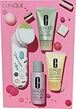 Clinique sweet sonic brush set, for dry and combination skin
