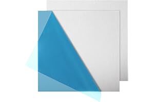 LANIAKEA 2PCS 3003 Aluminum Sheet, 8 x 8 x 1/8 Inch Aluminum Plate Covered with Double Protective Film, Rectangle Metal Aluminum Sheet Plate for Crafting, DIY, Crafting, Industry