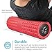 Ikeepi 4 Speed Vibrating Foam Roller Rechargeable Deep Tissue Massage For Trigger Point Release Muscle Massage Myofascial Release Alleviates Workout Pain, Cellulite, Lactic Acid with Free Storage Bag