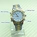 VSONEU English Talking Watch with Alarm Stainless Steel Band