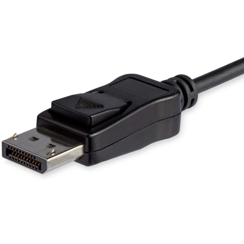StarTech.com 6ft/1.8m USB C to DisplayPort 1.4 Cable, 4K/5K/8K USB Type-C to DP 1.4 Alt Mode Video Adapter Converter - Image 4