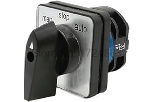 Electric 3Position 4 Terminals Rotary Cam Changeover Switch 500V 10A LW8-10A