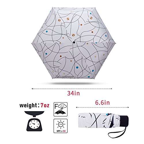 image for Fidus Ultra light Mini Compact Travel Umbrella – Windproof P