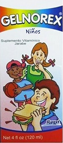 Gelnorex Children's Vitamin B Supplement Syrup 4oz by Rangel