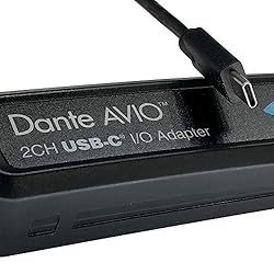 Audinate ADP-USBC-AU-2X2 Dante AVIO USB-C IO Adapter