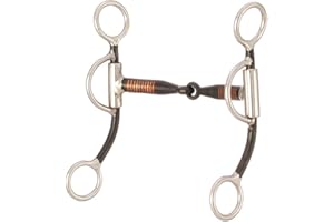 Tough 1 Stainless Steel Kelly Silver Star Training Snaffle, 5-Inch