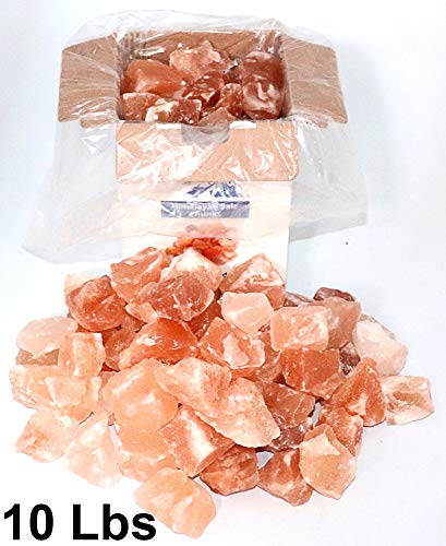 Spantik Himalayan Pink Salt Chunks 10 Lbs Bag 100% Authentic Pure Natural Rock Stones w 84 Traces Of Minerals Crystals… - Image 3