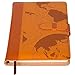 The Amazing Office World Map Refillable Journal – 5x8 Writing Notebook with Strong Clasp and 200 Lined Pages | Personal Diary, Travel Journal, or Gift for Women and Men