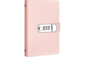 100 Envelopes Savings Challenge Binder, Money Saving Wallet with Password, A5 Money Saving Book for Budget, Office Home Schoo