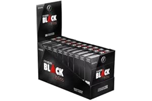 THE FRUGAL SMOKER Djarum Original Black Bliss Tobacco & Nicotine Free Clove Filtered Cigarettes - 10 Boxes of 20 = 200 total - incl. Frugal Smoker Sticker