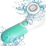 LAVO Giro Face Cleansing Brush - Exfoliator for Facial Microdermabrasion - Pore Minimizer, Blackhead Remover, Acne Scar Treatment, Dark Spot Corrector - for Men and Women