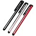 Fosmon Capacitive Stylus Touch Screen Pen (3 Pack) for the Dragon Touch 7 inch Y88 Google Android 4.1 Tablet - (Black, Silver, Red)