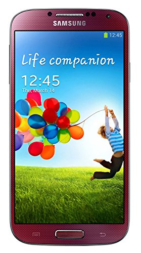 Samsung Galaxy S4 I337 Unlocked GSM (4G LTE on at&T) Smartphone w/ 13MP Camera - Red (Certified Refurbished)