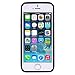 Alkax for iPhone 5S Case, Slim Thin Protective Cover Soft Rubber Flexible TPU Fashion Design Shockproof Bumper Silicone Case for Apple iPhone 5S 5 SE + Stylus (Black)