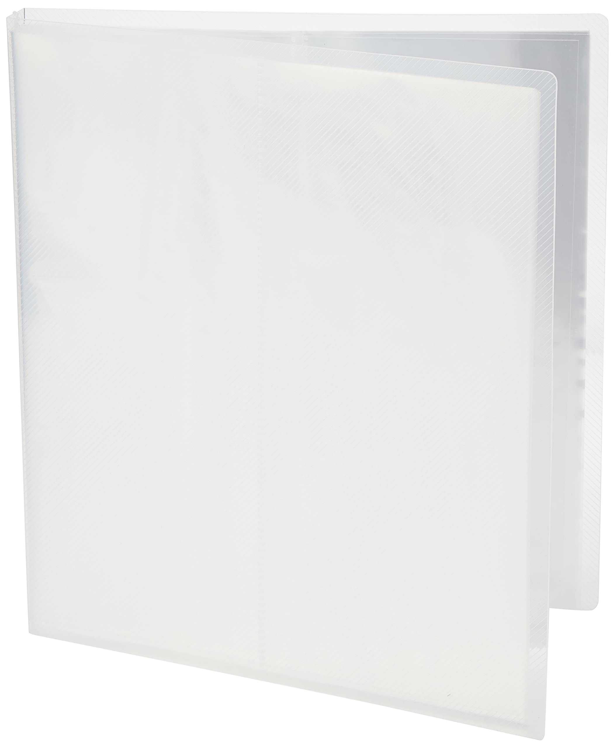 Papermania Clear Storage Folder - 24 Sleeves/48 Compartments, Transparent