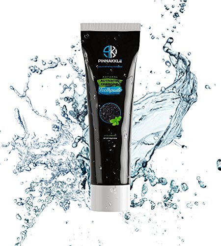 Activated Charcoal Teeth Whitening Toothpaste | Eliminates Bad Breath | Better Than Charcoal Powder, Strips, Kits, & Gel - Thumbnail 3