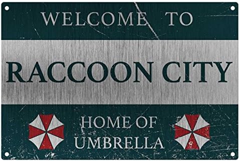 RESIDENT EVIL: RACCOON CITY Metal Sign