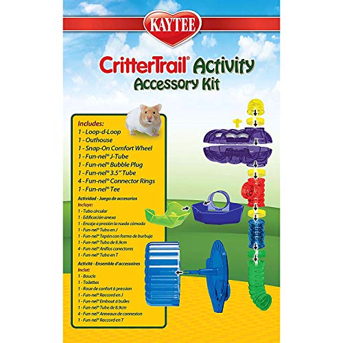 Kaytee CritterTrail Funnel Activity Accessory Kit Small Animal Habitat