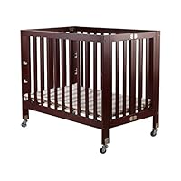 Orbelle Trading Roxy Three Level Portable Crib, Cherry