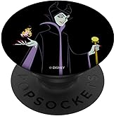 Disney Sleeping Beauty Maleficent with Staff & Aurora Flame PopSockets Adhesive PopGrip