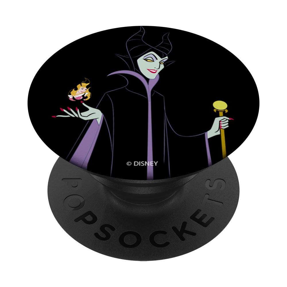 PopSockets Disney Sleeping Beauty Maleficent Portrait PopSockets PopGrip: Swappable Grip for Phones & Tablets