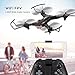 Goolsky VISUO XS809S Wifi FPV Drone 720P Wide Angle HD Camera Live Video Foldable RC Quadcopter and One Extra Battery - Altitude Hold Headless Mode One Key Off/Landing APP Control Long Flight Time