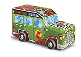 Crocodile Creek Safari Truck Jigsaw Puzzle in Vehicle Shaped Box (48 Piece), 8