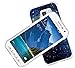 S6 Active Case Galaxy, Samsung Galaxy S6 Active Case Soft Flexible Silicone TPU Rubber Colorful Sky Space Stars Galaxy View