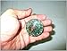 Jet Green Mica Orgone Tower Buster Chem Buster Approx 50-60 Grams Protection Buster