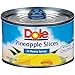 Dole Pineapple Slices in Heavy Syrup - Dole Canned Fruit - Rich Source of Vitamin C - 8.25 oz Can