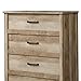 Sauder Cannery Bridge 4-Drawer Chest, Lintel Oak finish