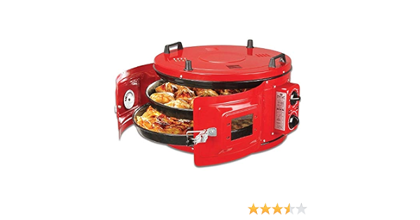 itimat Horno eléctrico Turco para Pan Redondo y Pizza y Muchos Otros.  (Negro, Double) : Amazon.es: Hogar y cocina