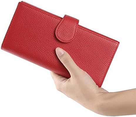 Women’s RFID Blocking Genuine Leather Wallets -Trifold Luxury Clutch Travel Purse for Ladies = DEAL OF THE WEEK BUY 1, GET 20% OFF