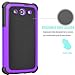 Galaxy S3 Case, Tekcoo(TM) [Tmajor Series] [Purple/Black] Shock Absorbing Hybrid Rubber Plastic Impact Defender Rugged Slim Hard Case Cover Shell for Samsung Galaxy S3 S III I9300 GS3 All Carriers