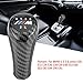 Acouto 5 Speed Manual Stick Gear Shift Knob Handle Shifter Head for 1 3 5 6 Series E30 E32 E46 E53 E60 E63 E83