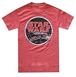 Star Wars Men's X-Wing Fighter Circle T-shirt