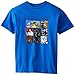 Hybrid Big Boys' Star Wars Square Tee, Royal, X-Large