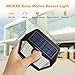 MEIKEE Solar Lights Outdoor, 30 LED Wireless IP65 Waterproof Motion Sensor Light,Easy to Install Solar Lights with 120° Wide Angle,LED Solar Lights Perfect for Patio,Yard,Garden,Garage(450 LM,4-Pack)